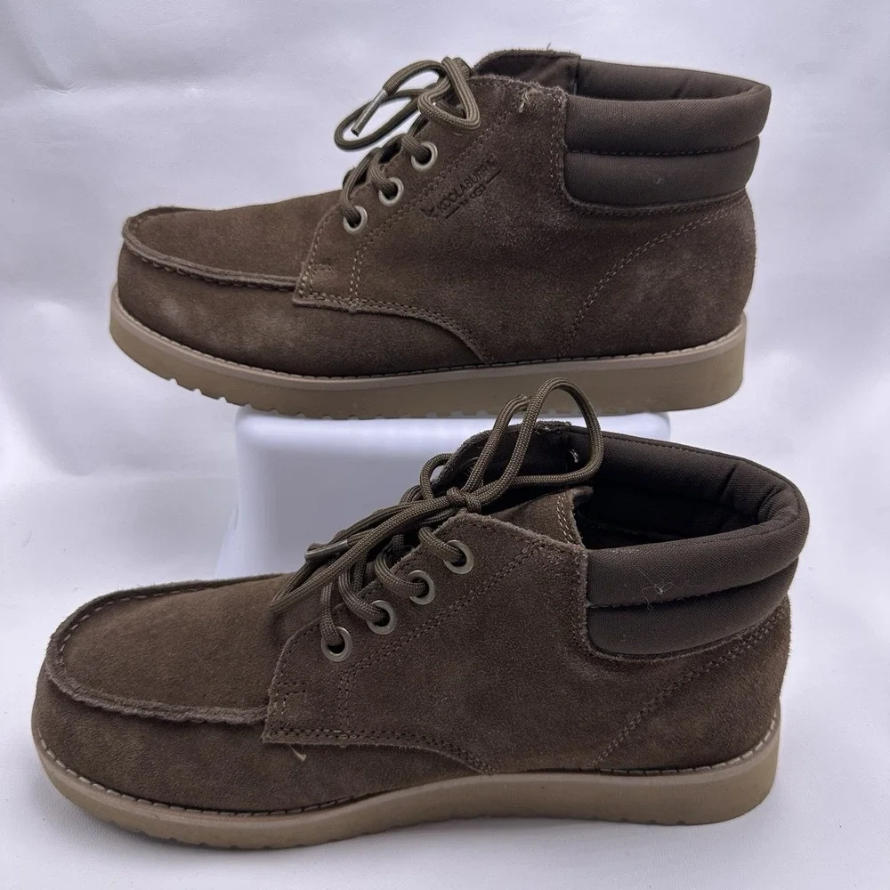 KOOLABURRA BY UGG Men's Braan Lace-Up Chukka Boots Dark Earth Size 9